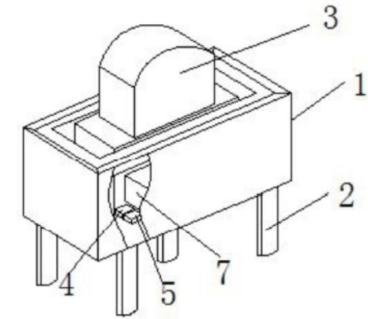 一種具有降噪功能的撥動(dòng)開(kāi)關(guān)