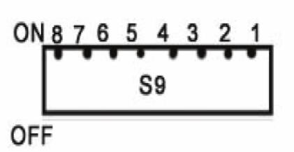 8位撥碼開(kāi)關(guān)的使用方法